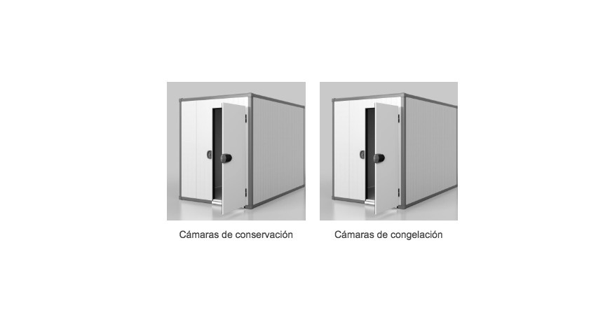 Diferencias entre cámaras de congelación y cámaras de conservación